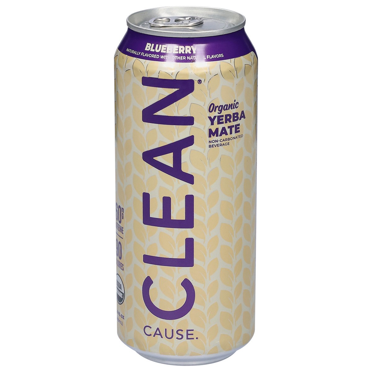 slide 2 of 13, CLEAN CAUSE Organic Blueberry Yerba Mate 15.5 fl oz, 15.5 oz