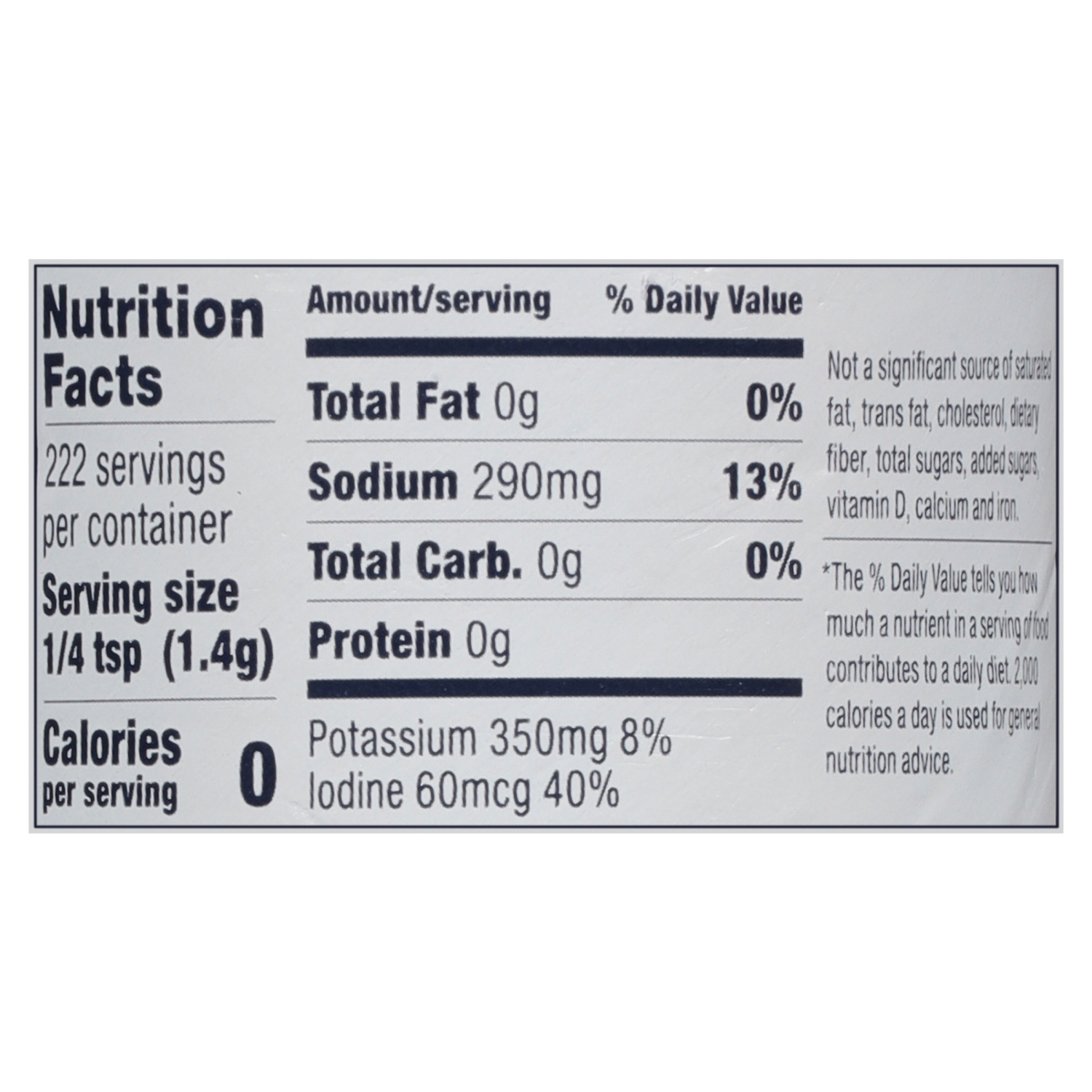 slide 3 of 4, Morton 50% Less Sodium Iodized Salt & Potassium Chloride, 11 oz
