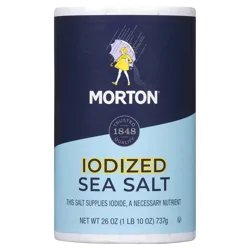 Morton Iodized Sea Salt
