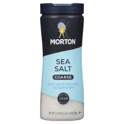 Morton All-Natural Coarse Sea Salt
