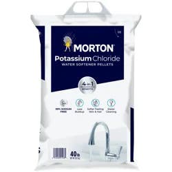 Morton Potassium Chloride Pellets 40 lb