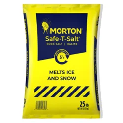 Morton Halite Rock Salt Ice Melt