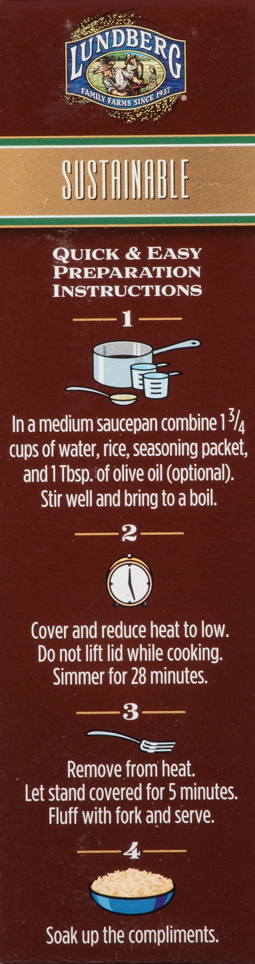 slide 4 of 8, Lundberg Family Farms Lundberg Family Farm Organic Yellow Rice Mix, 6 oz