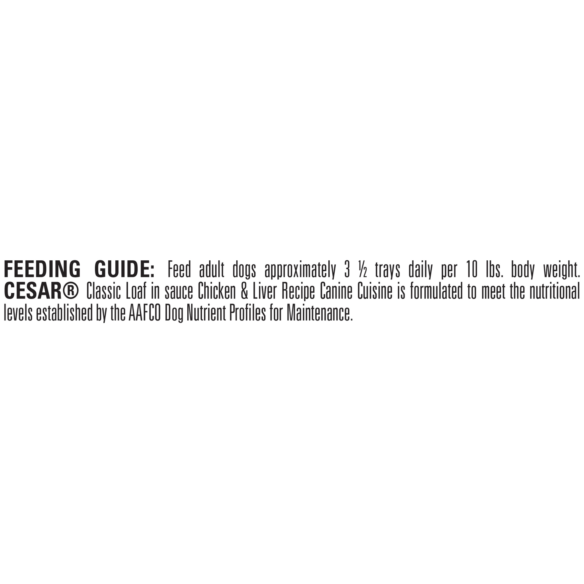 slide 6 of 9, Cesar Classics with Chicken & Liver in Meaty Juices Wet Dog Food, 3.5 oz