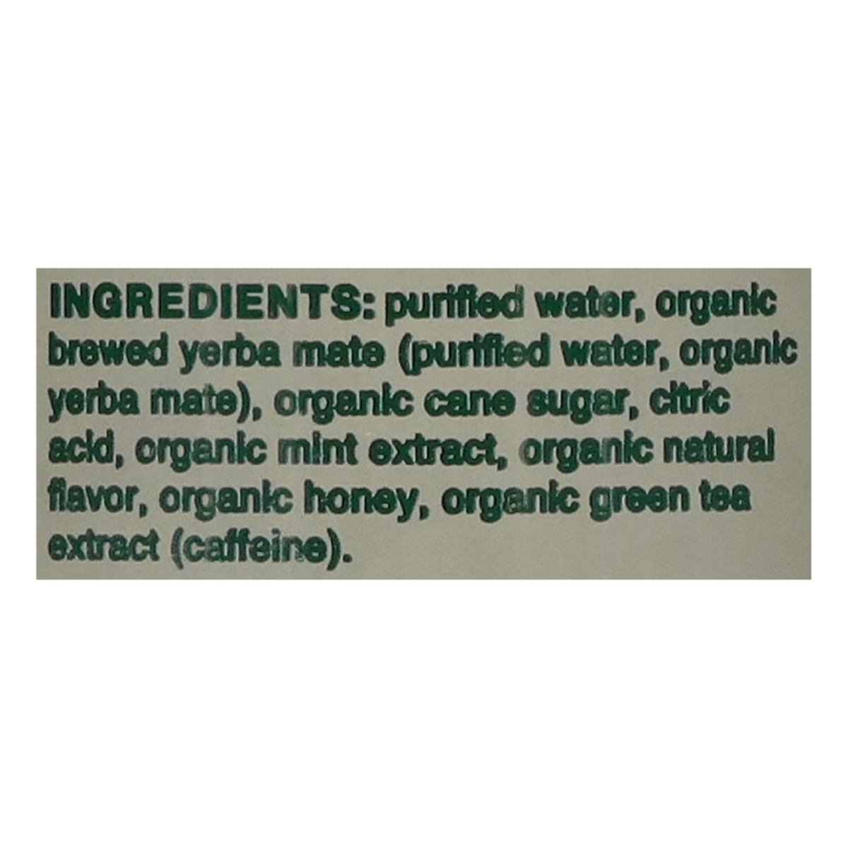 slide 5 of 13, CLEAN CAUSE Organic Mint & Honey Yerba Mate 15.5 fl oz, 15.5 oz