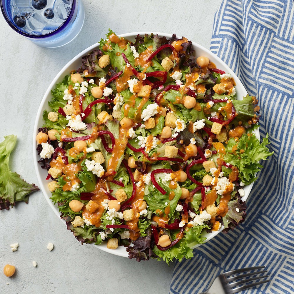 slide 2 of 3, 80 Acres Farms Greekin' Out Salad Kit, 7 oz