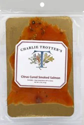 Charlie Trotters Smoked Citrus Cured Salmon 4 oz
