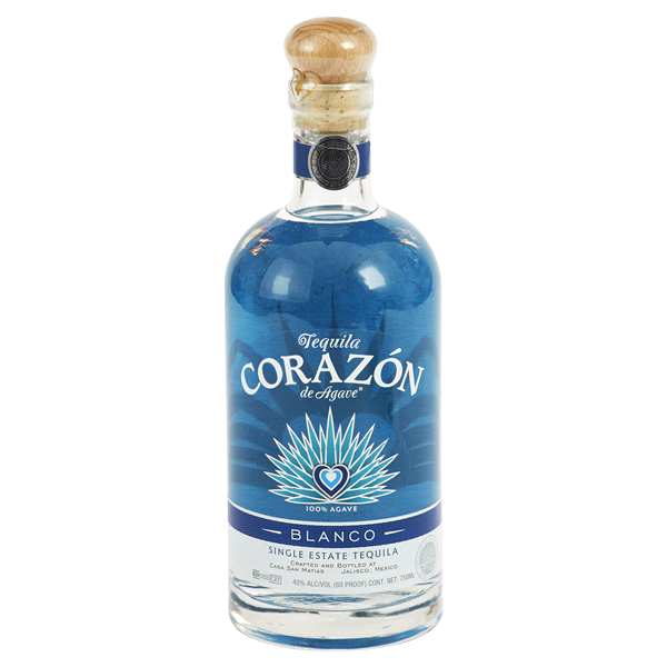 slide 1 of 1, Corazón Blanco Tequila, 750 ml