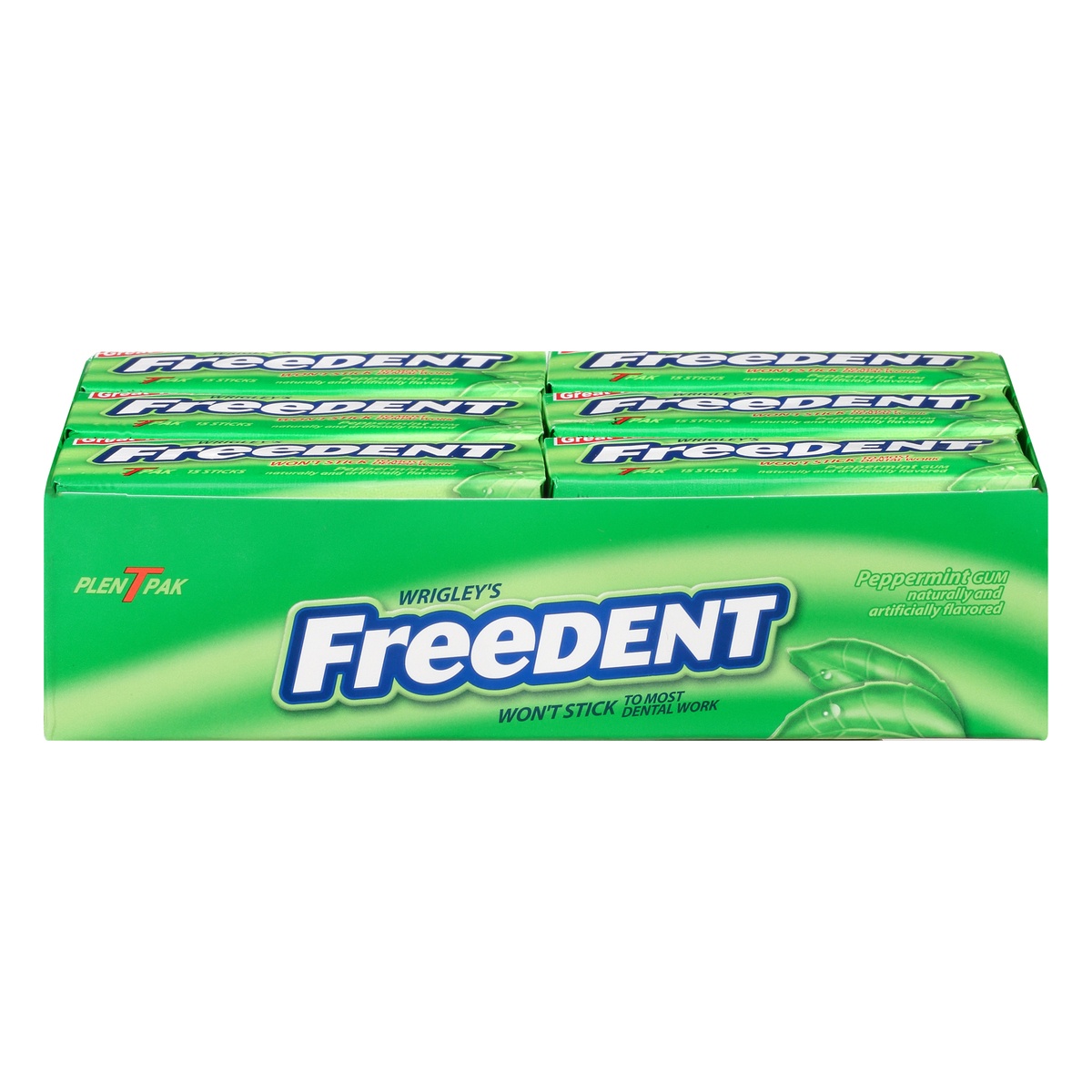 Freedent Peppermint Gum 12 ea 12 ct