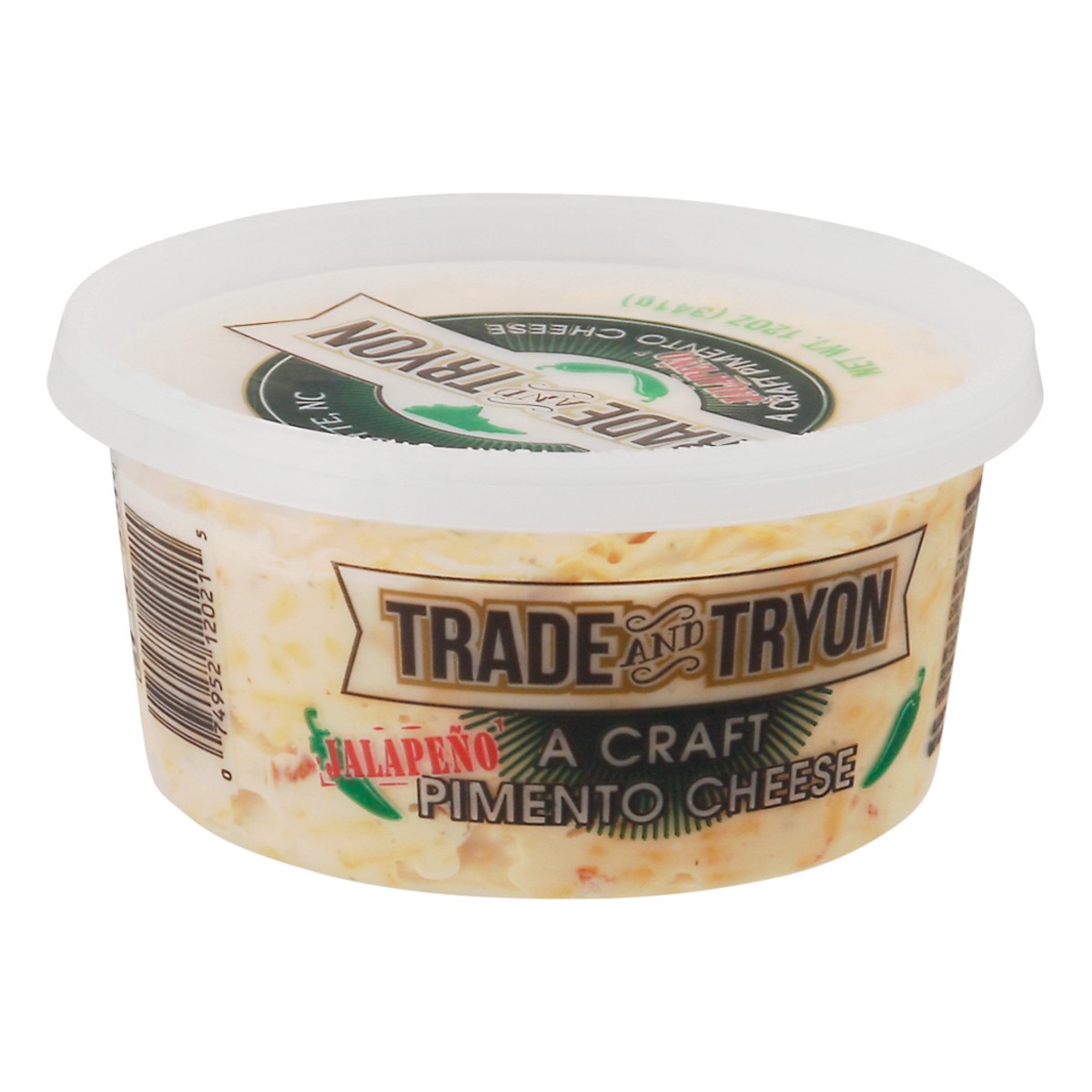 slide 6 of 9, Trade And Tryon Pimento Jalapeno - 12 oz, 12 oz