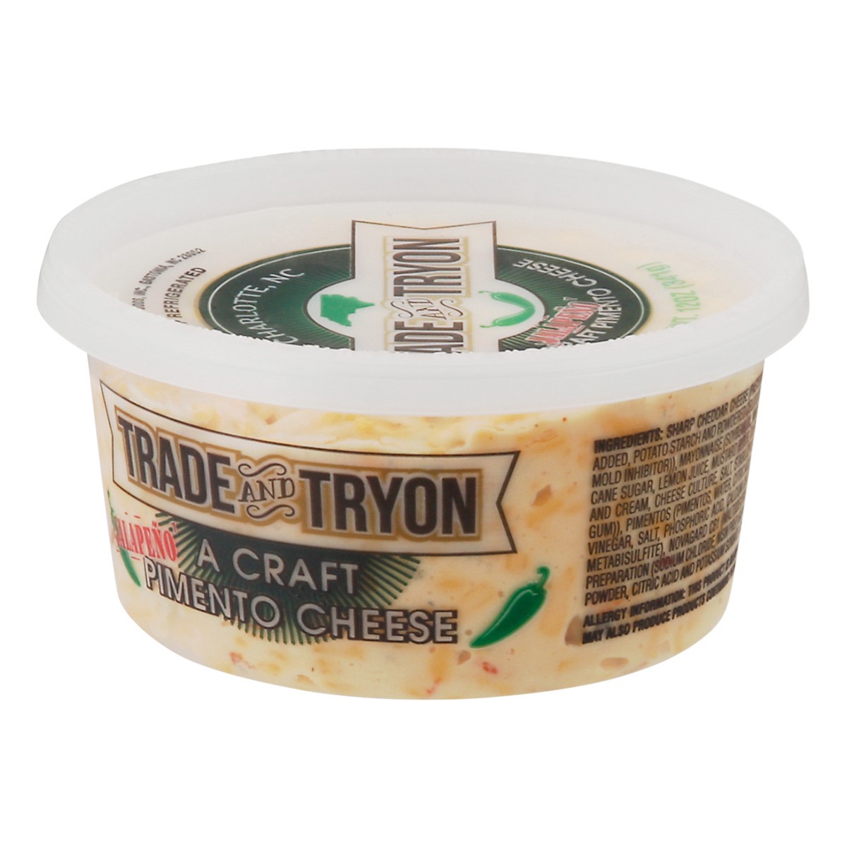 slide 7 of 9, Trade And Tryon Pimento Jalapeno - 12 oz, 12 oz