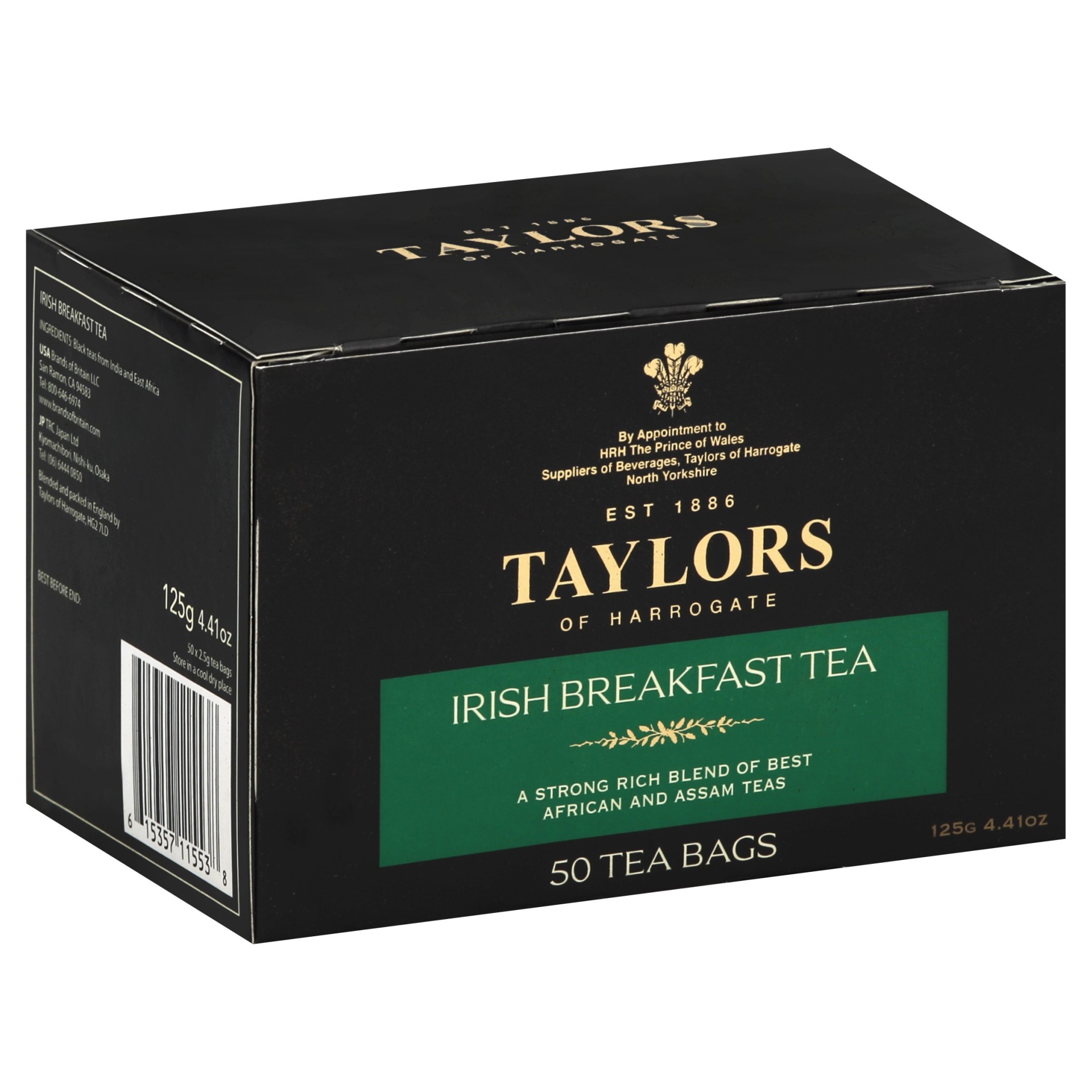 slide 1 of 1, Taylors of Harrogate Irish Breakfast Tea Bags, 50 ct