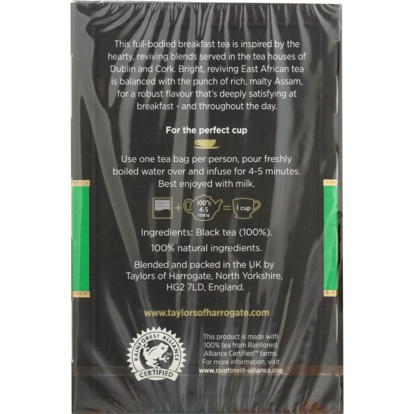 slide 9 of 9, Taylors of Harrogate Irish Breakfast Tea Bags - 50 ct, 50 ct