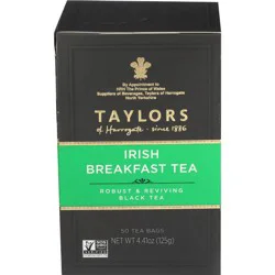 Taylors of Harrogate Irish Breakfast Tea Bags - 50 ct