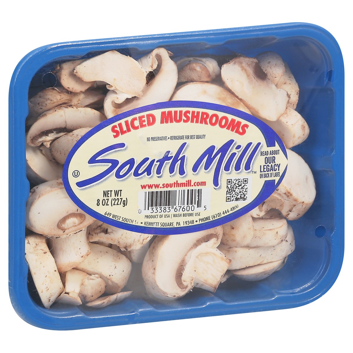 slide 2 of 4, South Mill Sliced Mushrooms 8 oz, 8 oz