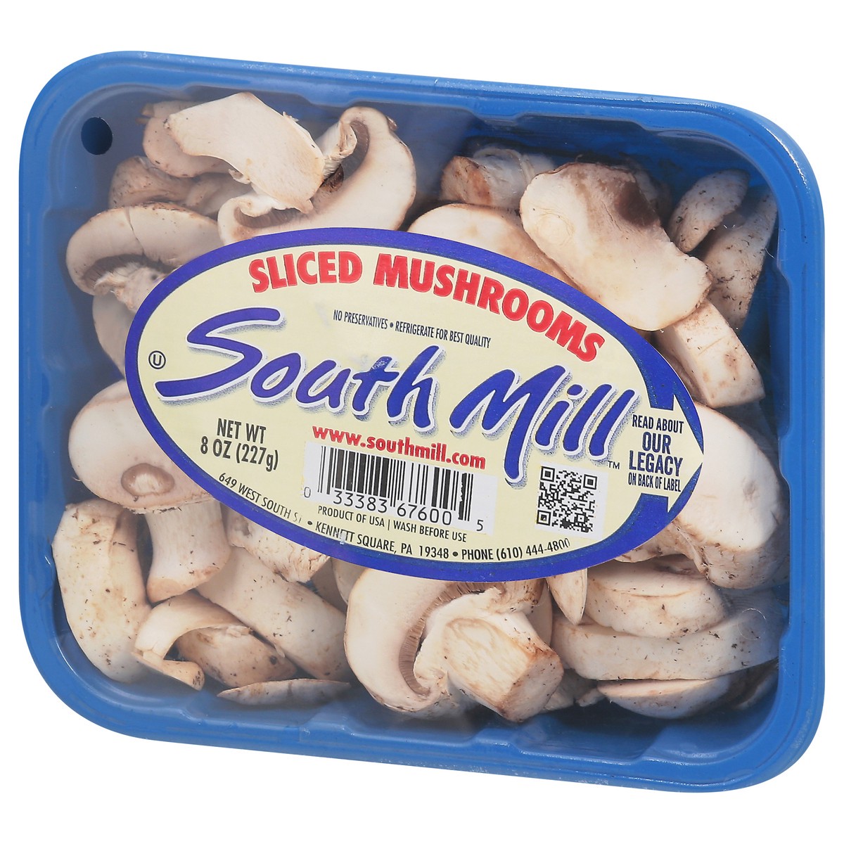 slide 3 of 4, South Mill Sliced Mushrooms 8 oz, 8 oz