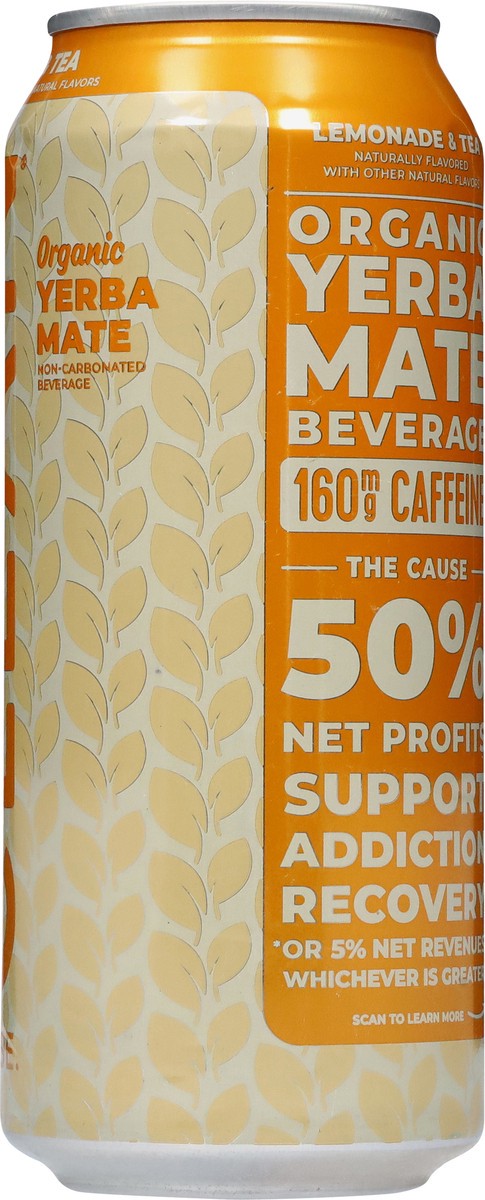 slide 5 of 14, CLEAN CAUSE Organic Lemonade & Tea Yerba Mate 15.5 fl oz, 15.50 fl oz