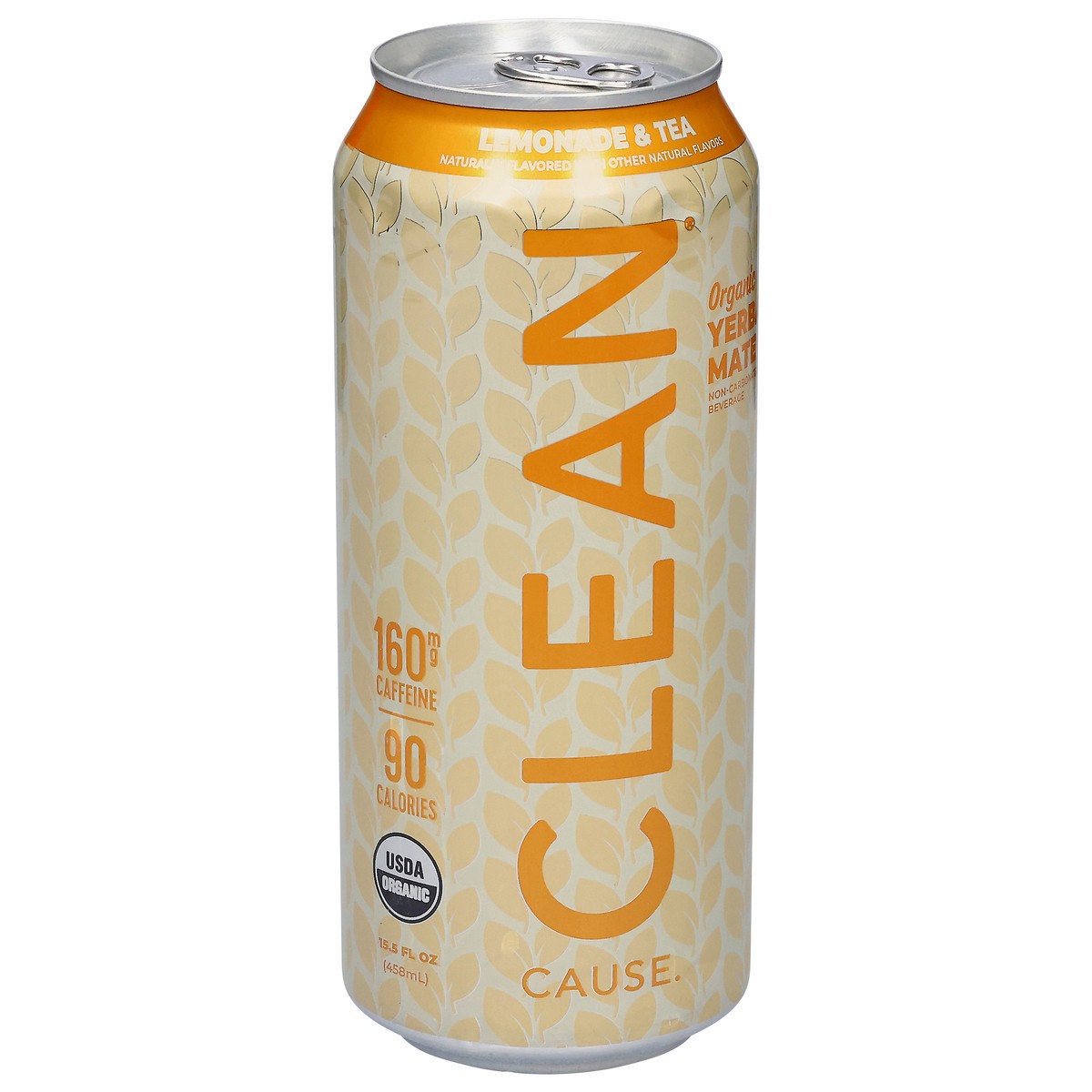 slide 2 of 14, CLEAN CAUSE Organic Lemonade & Tea Yerba Mate 15.5 fl oz, 15.50 fl oz