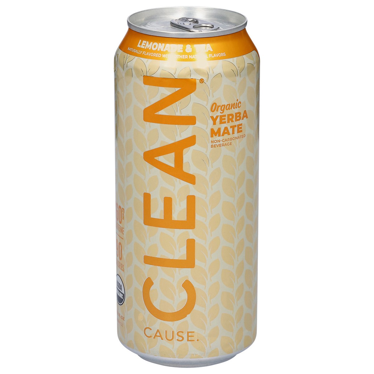 slide 13 of 14, CLEAN CAUSE Organic Lemonade & Tea Yerba Mate 15.5 fl oz, 15.50 fl oz