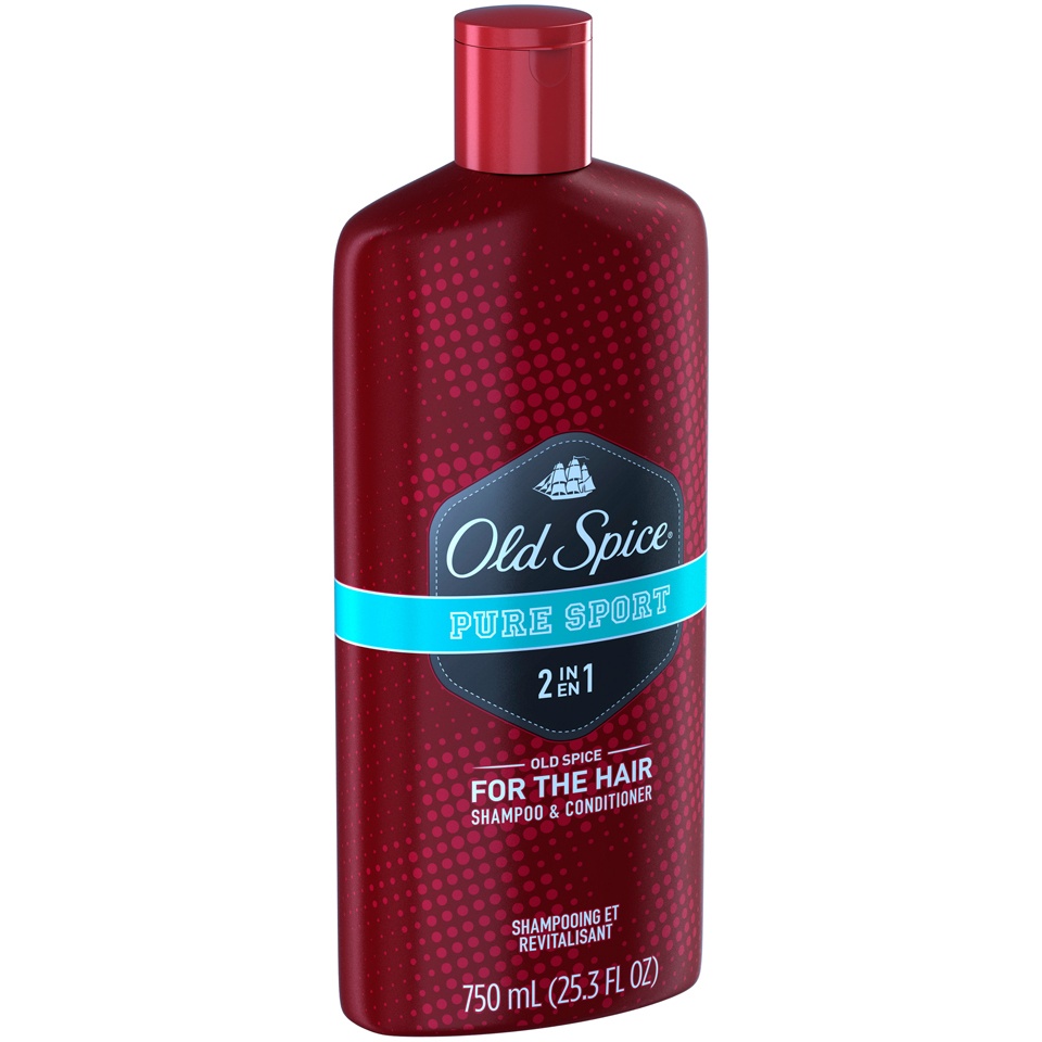 slide 2 of 3, Old Spice Shampoo and Conditioner 25.3 oz, 25.3 oz