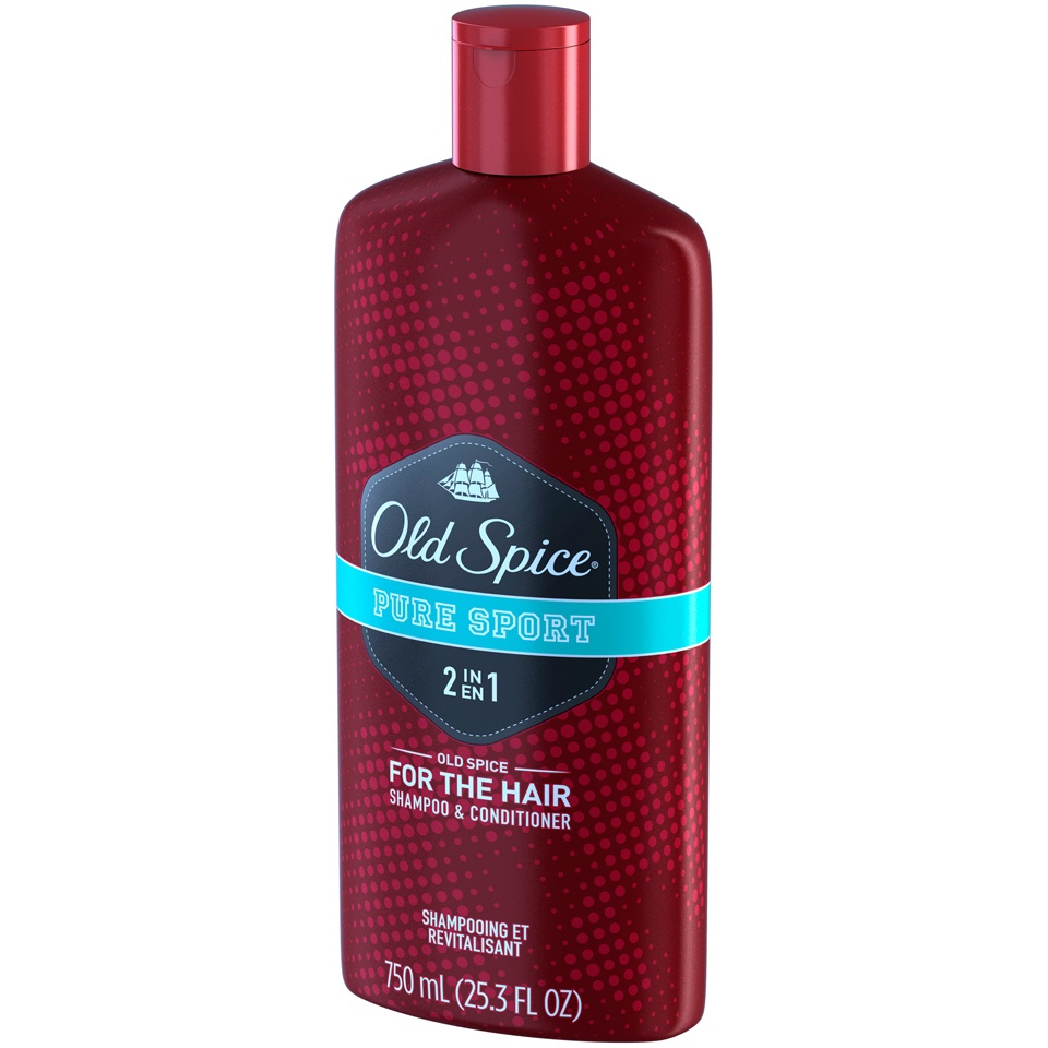 slide 3 of 3, Old Spice Shampoo and Conditioner 25.3 oz, 25.3 oz