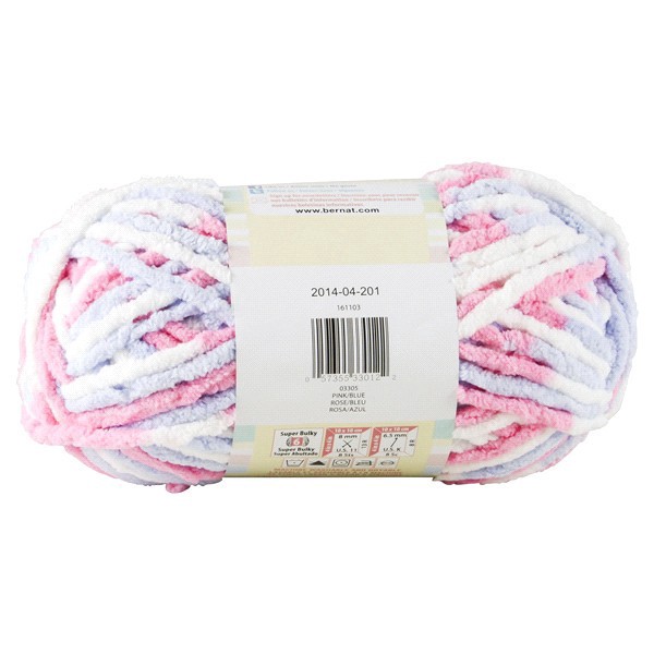 slide 12 of 13, Bernat Baby Blanket Ombre Yarn, Pink/Blue, 1 ct