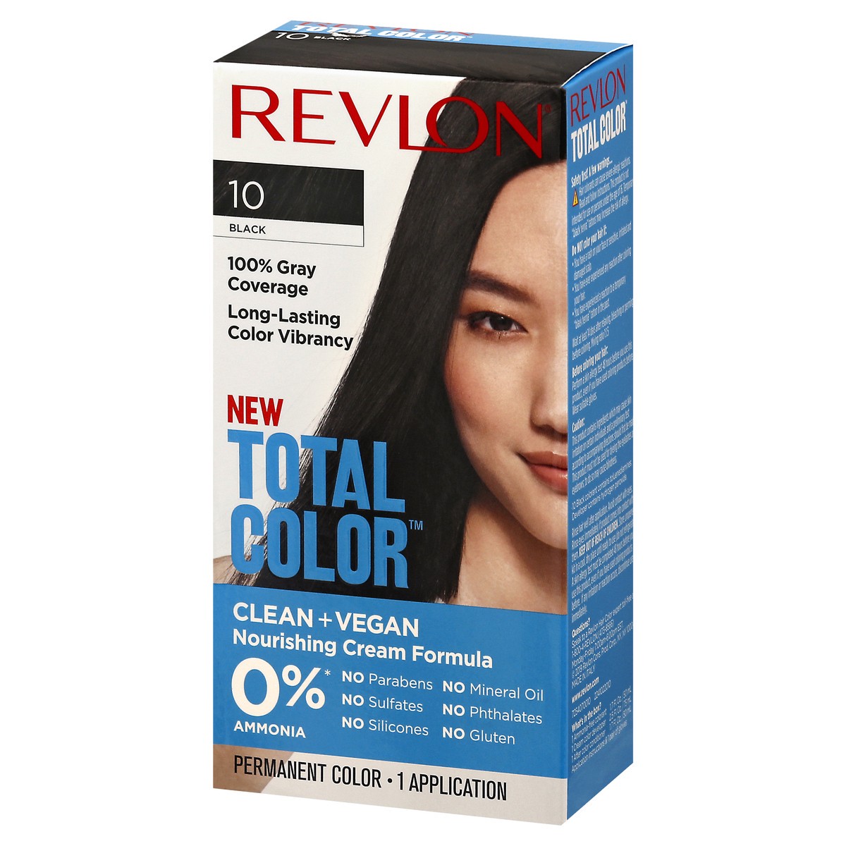 slide 3 of 9, Revlon Total Color Black 10 Permanent Color 1 ea, 1 ct