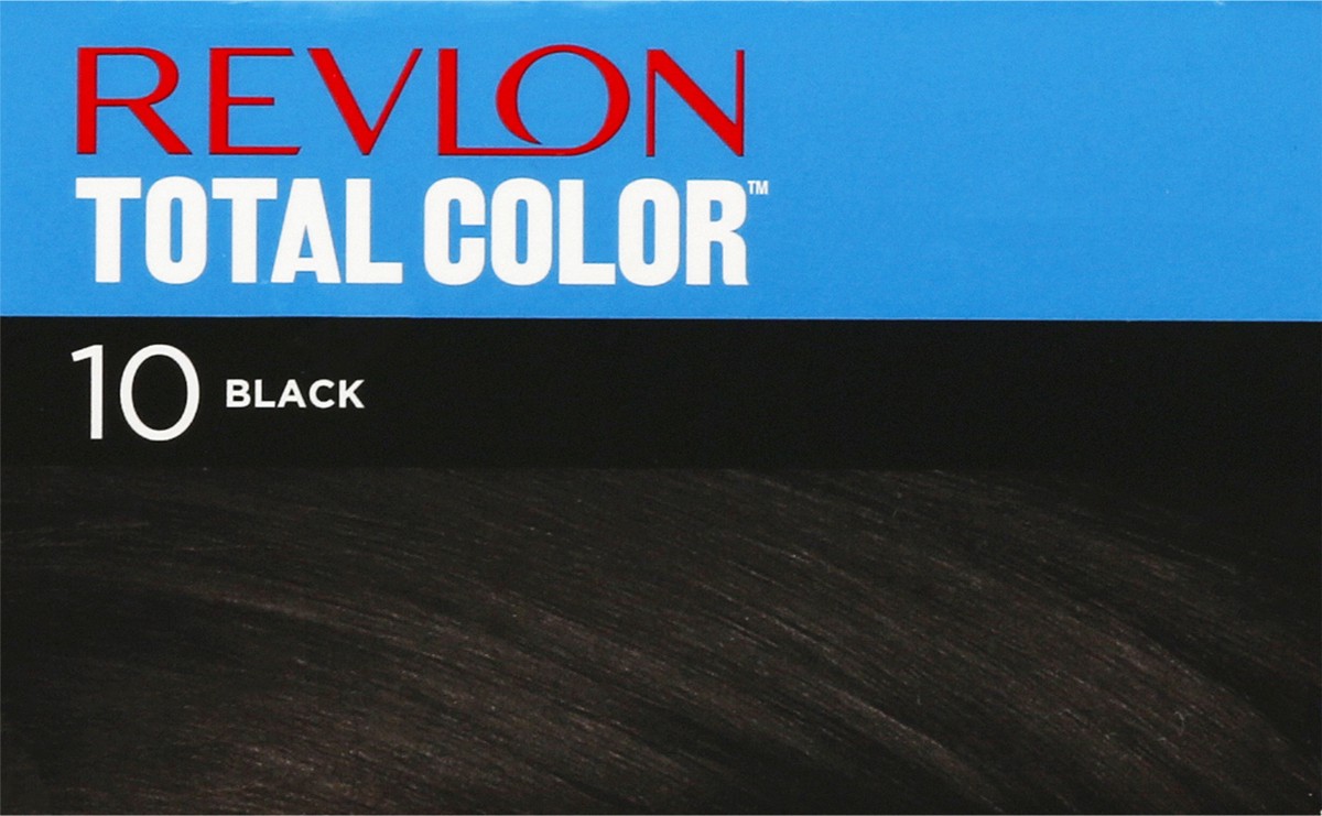 slide 9 of 9, Revlon Total Color Black 10 Permanent Color 1 ea, 1 ct