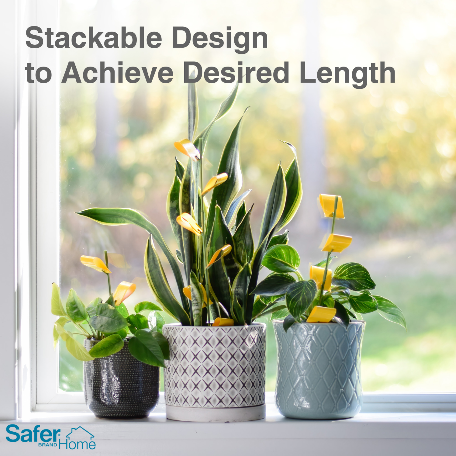 slide 7 of 8, Safer Home Houseplant Sticky Stakes 8pk, 8 ct