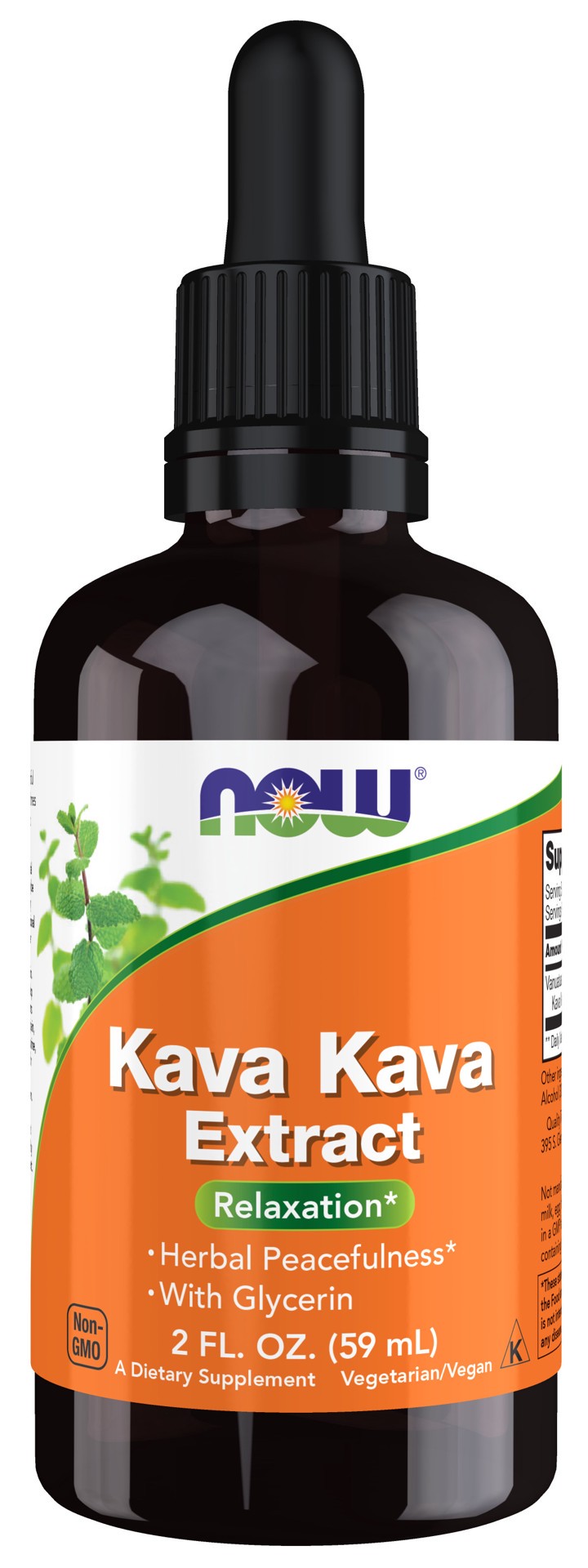 slide 1 of 4, NOW Kava Kava Extract Liquid - 2 fl. oz., 2 oz