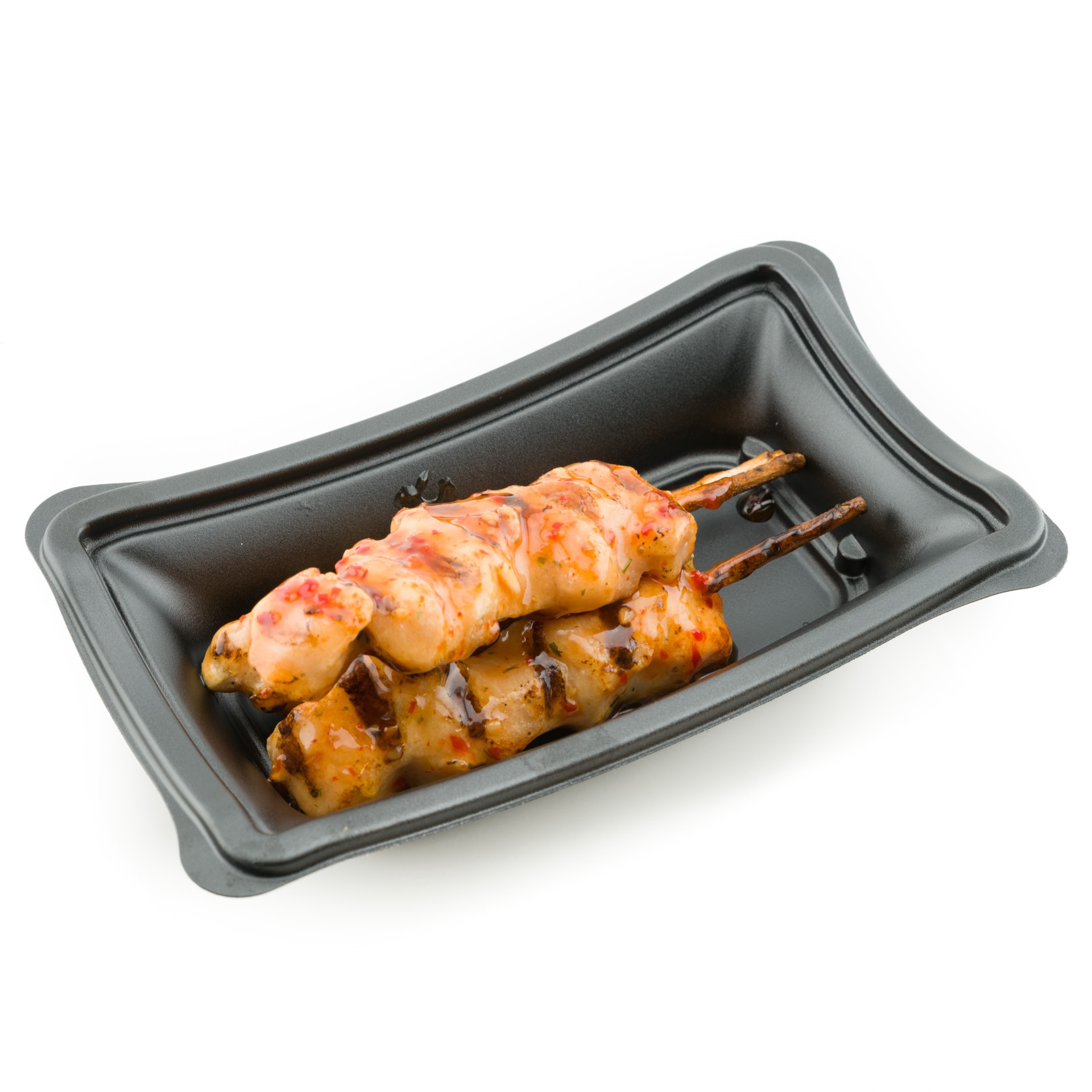 slide 1 of 1, Chicken Thai Chili Skewer Appetizer, 1.5 oz