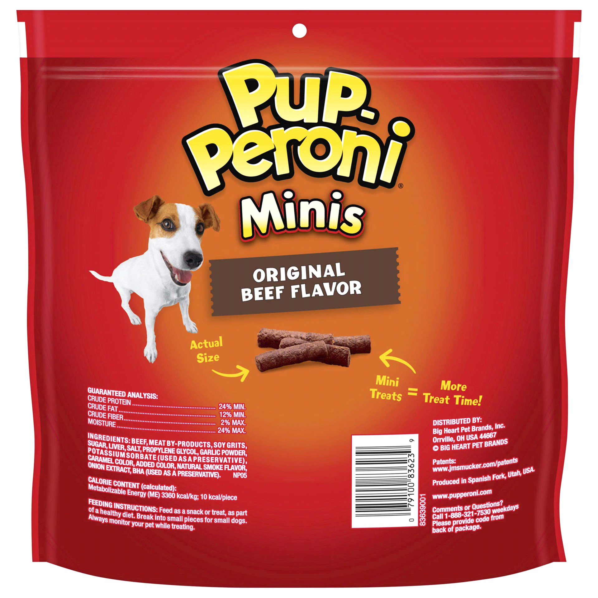 slide 9 of 13, Pup-Peroni Minis Original Beef Recipe Dog Treats, 22.5 Oz. Bag, 22.5 oz