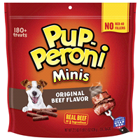 slide 13 of 13, Pup-Peroni Minis Original Beef Recipe Dog Treats, 22.5 Oz. Bag, 22.5 oz