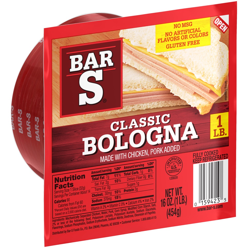 slide 2 of 7, Bar-S Classic Bologna, 16 oz