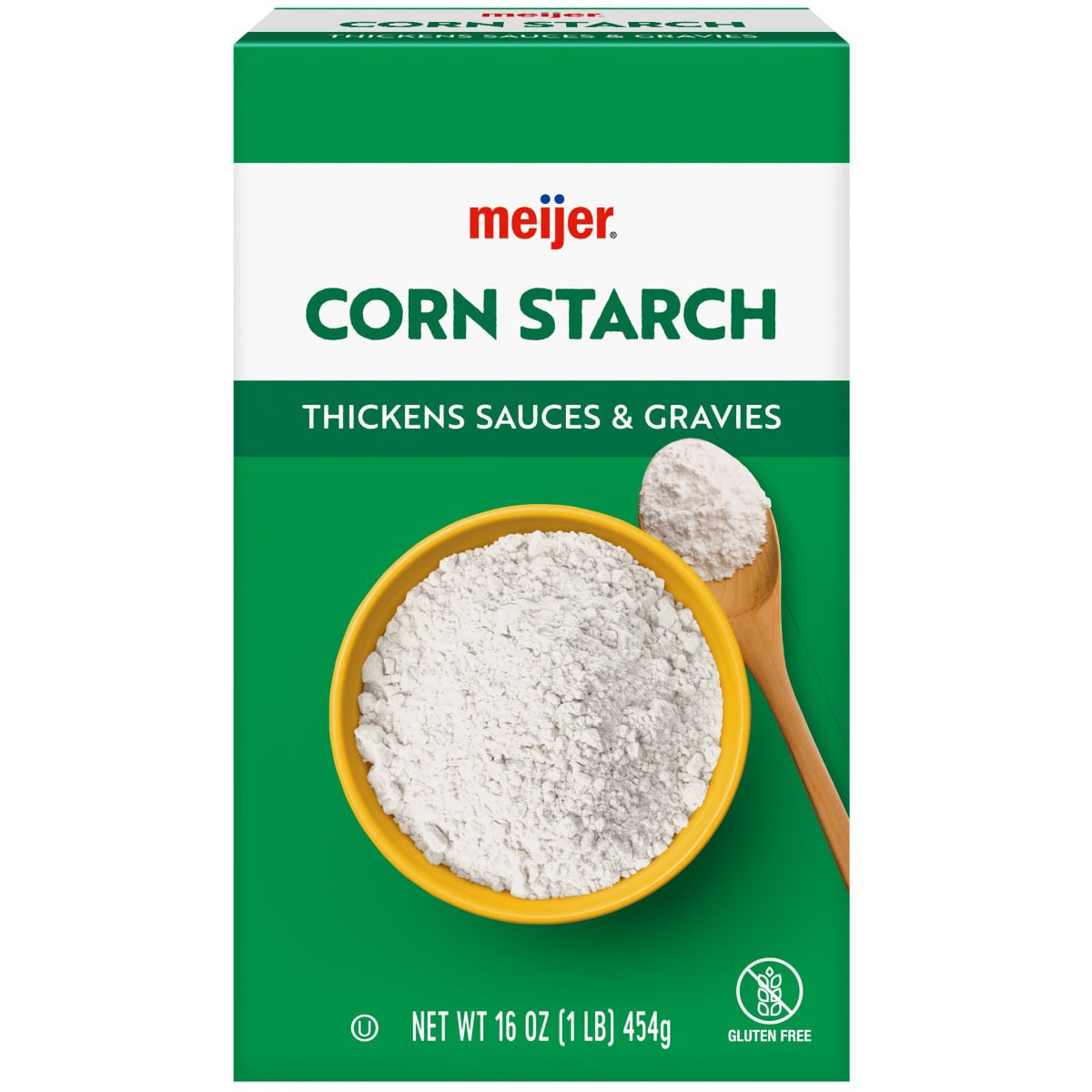 slide 1 of 29, Meijer Pure Corn Starch, 16 oz