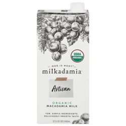 Milkadamia Artisan Organic Macadamia Milk 32 fl oz