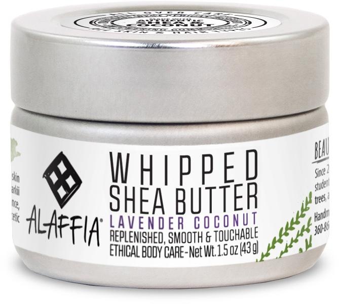 slide 1 of 1, Alaffia Whipped Lavender Coconut Shea Butter, 1.5 oz