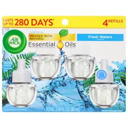 Air Wick Fresh Waters Scented Oil Refills 4 Each