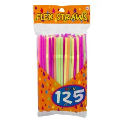 LaMi Neon Flex Straw