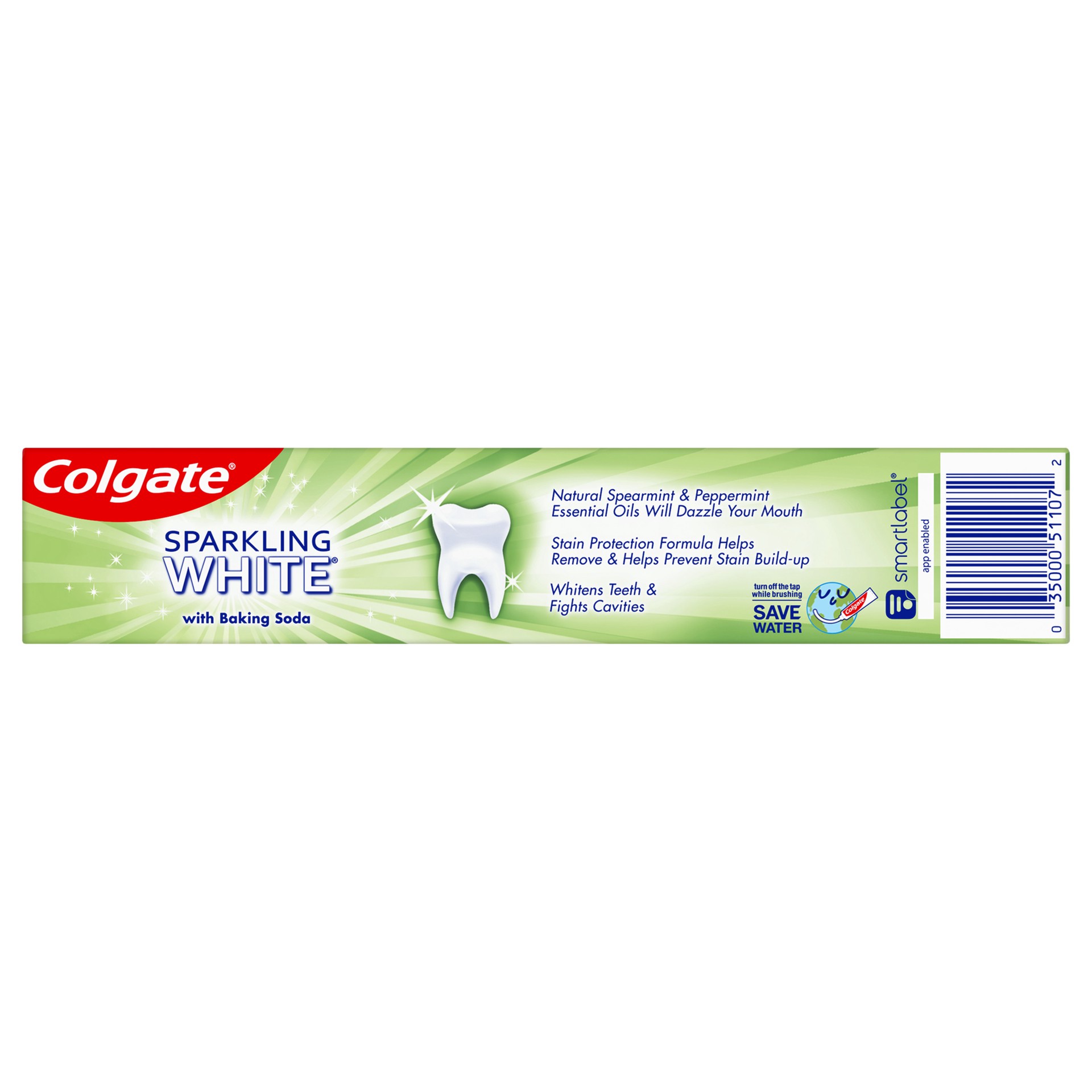 slide 4 of 4, Colgate Sparkling White Whitening Toothpaste, Mint Zing - 2.5 Ounce, 2.5 oz