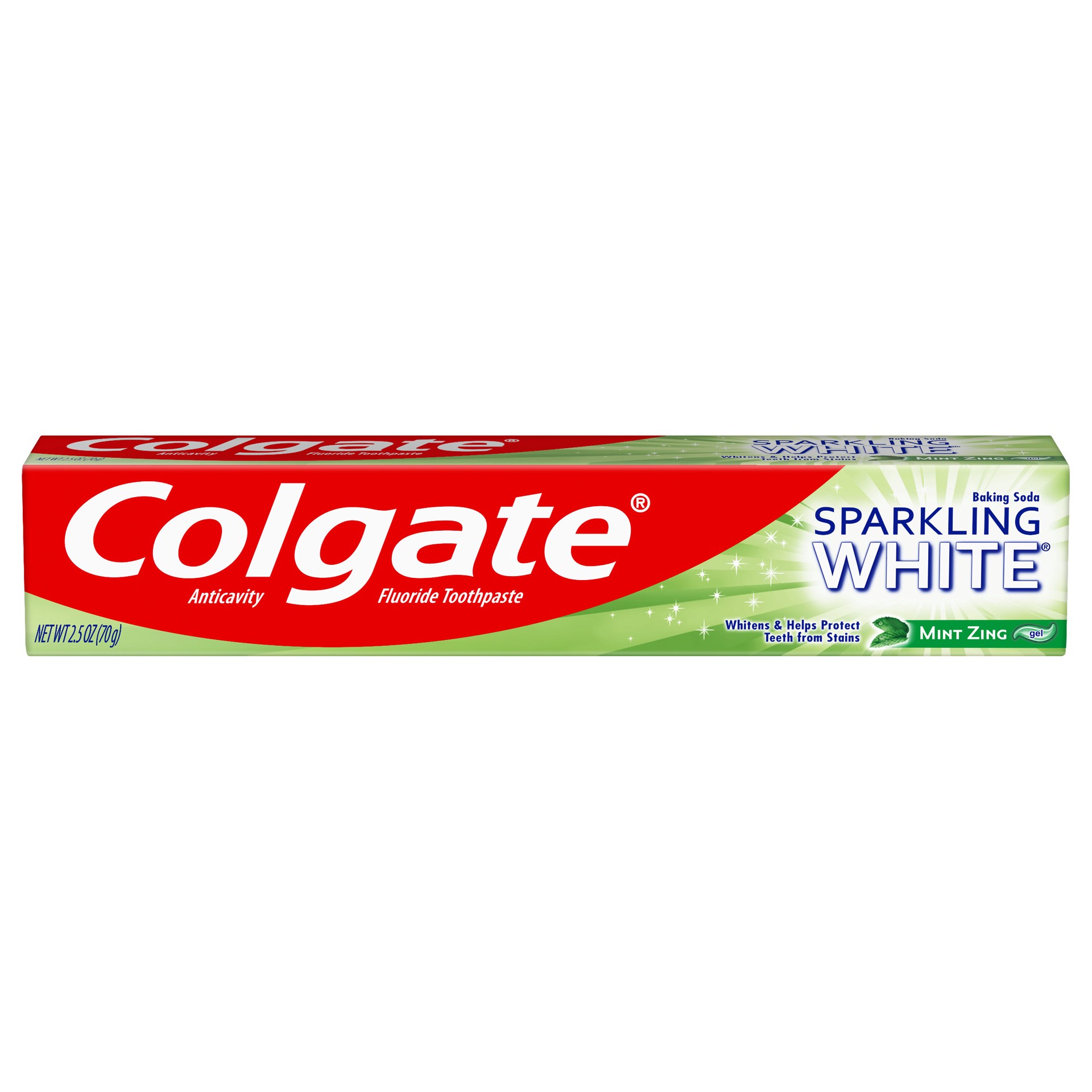 slide 1 of 4, Colgate Sparkling White Whitening Toothpaste, Mint Zing - 2.5 Ounce, 2.5 oz