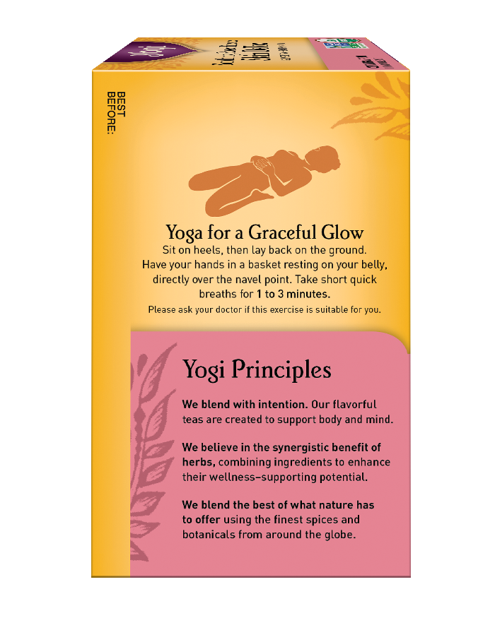 slide 5 of 5, Yogi Tea Soothing Rose Hibiscus Skin DeTox, Organic Green Tea, Wellness Tea Bags, 16 Count, 16 ct
