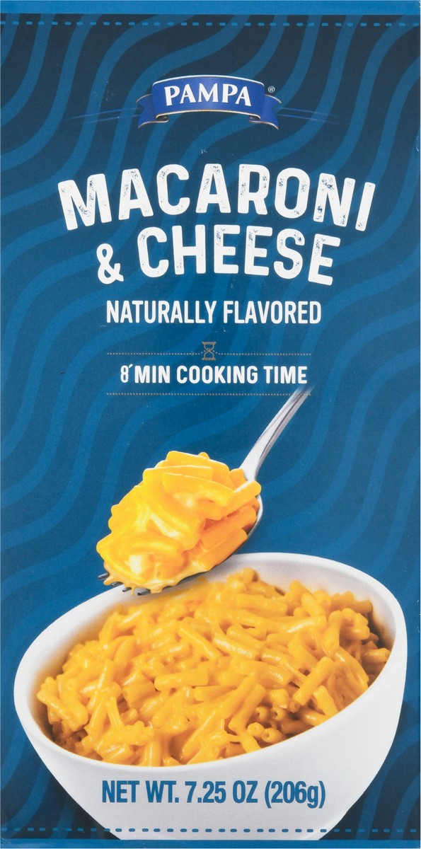 slide 2 of 12, Pampa Macaroni & Cheese 7.25 oz, 7.25 oz