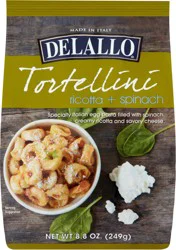 DeLallo TORTELLINI W/RICOTT/SPINA