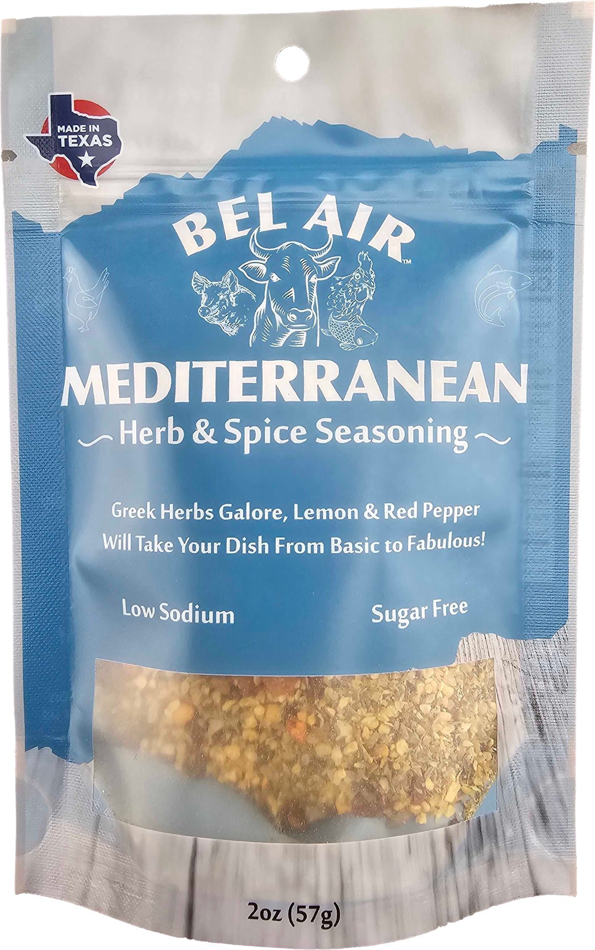slide 1 of 1, Bel Air Mediterranean Herb & Spice Seasoning, 2 oz