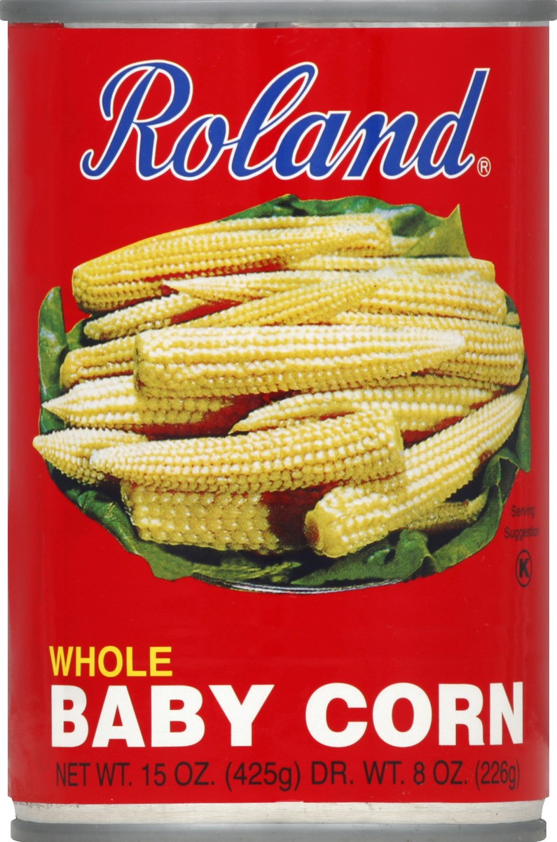 slide 1 of 2, Roland Baby Corn 15 oz, 15 oz