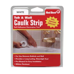 Red Devil Tub & Wall Caulk Strip