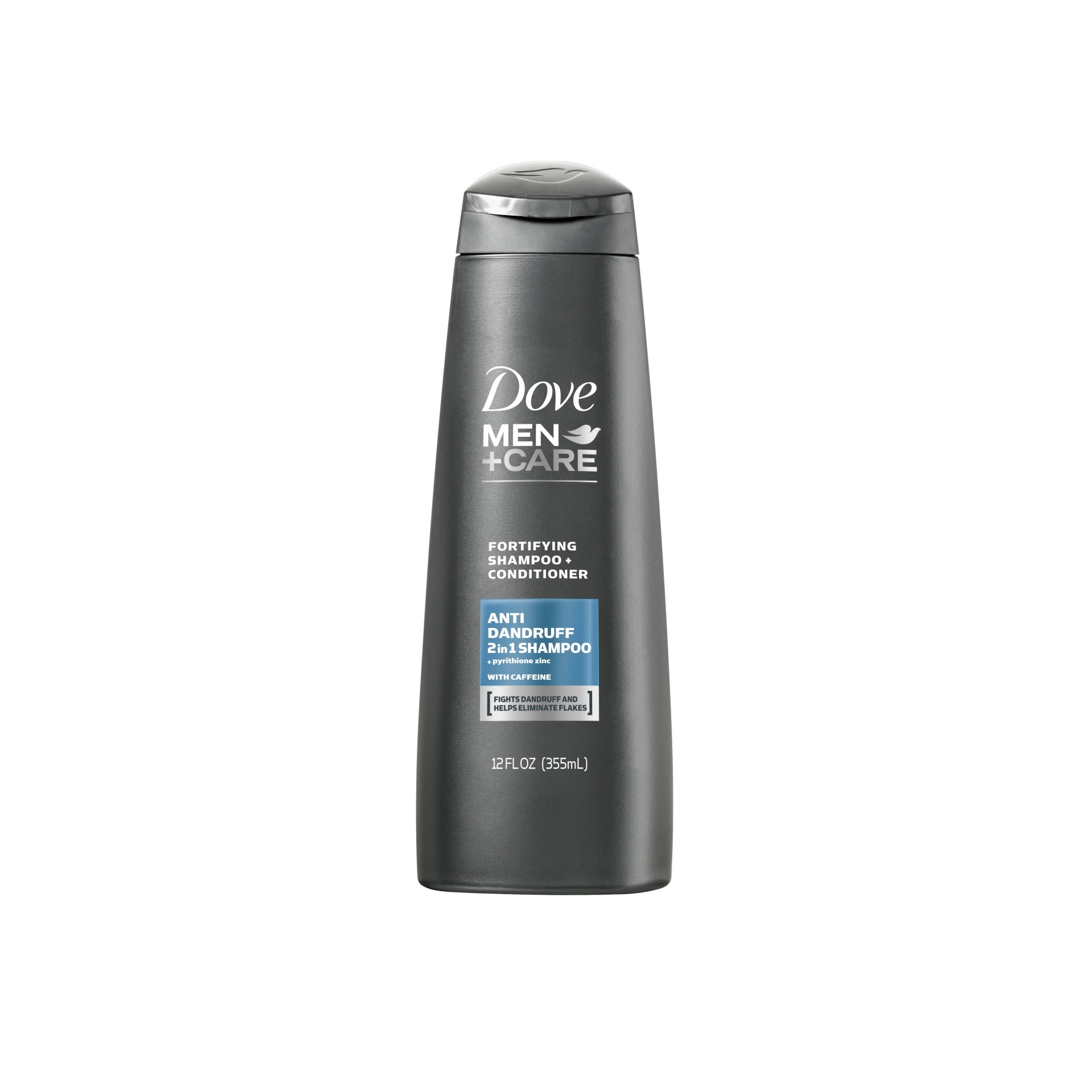 slide 1 of 6, Dove Men+Care 2 in 1 Shampoo And Conditioner Anti Dandruff, 12 oz