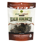 slide 1 of 1, Alive & Radiant Organic Kale Chips - Cheesy Chipotle, 2.2 oz