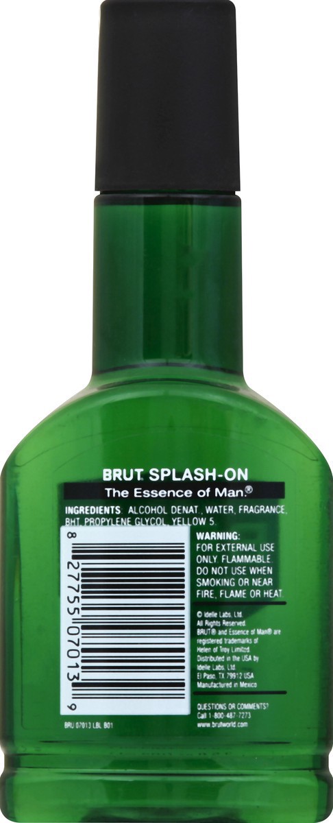 slide 3 of 6, Brut Splash-On 3.5 oz, 3.5 oz